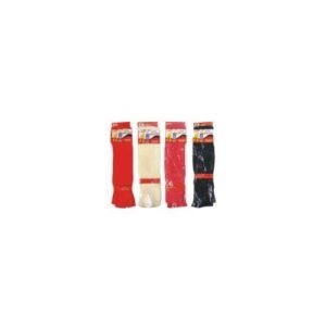 Ladies Stripe Leg Warmer With Pom Pom