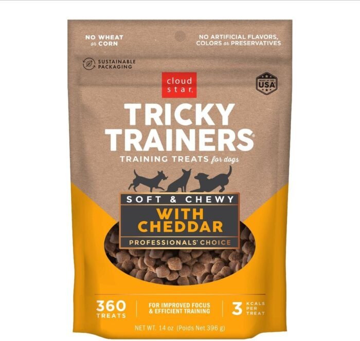12oz._Cheddar.jpg Cloud Star Chewy Tricky Trainers - Cheddar 14 oz.