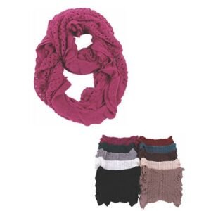 Ladies Winter Fashion Infinity Scarf