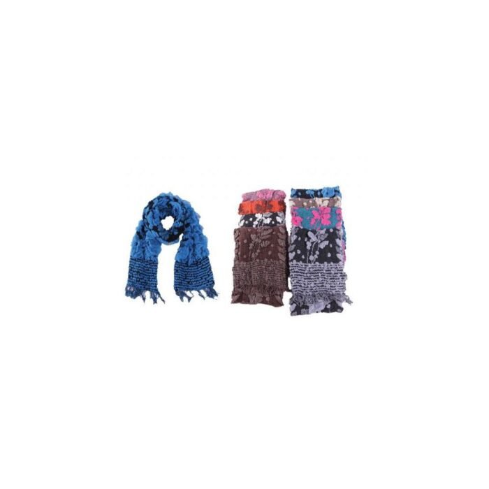 Ladies Floral Winter Scarf