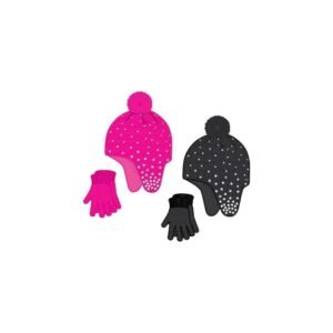 206490.jpg Ladies Cute Winter Hat And Gloves