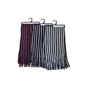 Winter Scarf Stripes Assorted Colors Unisex