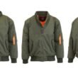 Men's Heavyweight MA-1 Flight Bomber Jacket