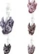 421936.jpg Womans Heavy Plush Winter Pom Pom Scarf