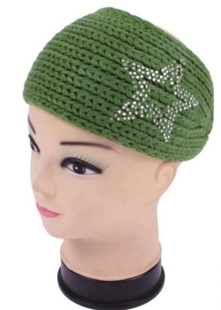 422063.jpg Warm Winter Star Rhinestone Head Band