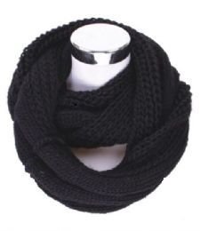 Women's Knitted Winter Infinity Scarf