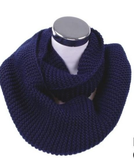 Women's Knitted Winter Infinity Scarf