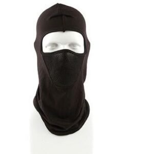 Ninja Black Windproof Weather Face Mask