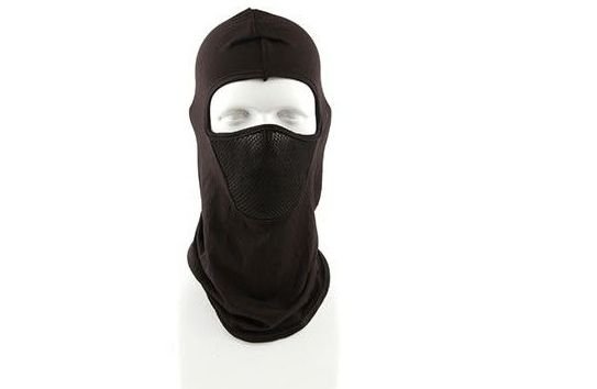 422090.jpg Ninja Black Windproof Weather Face Mask
