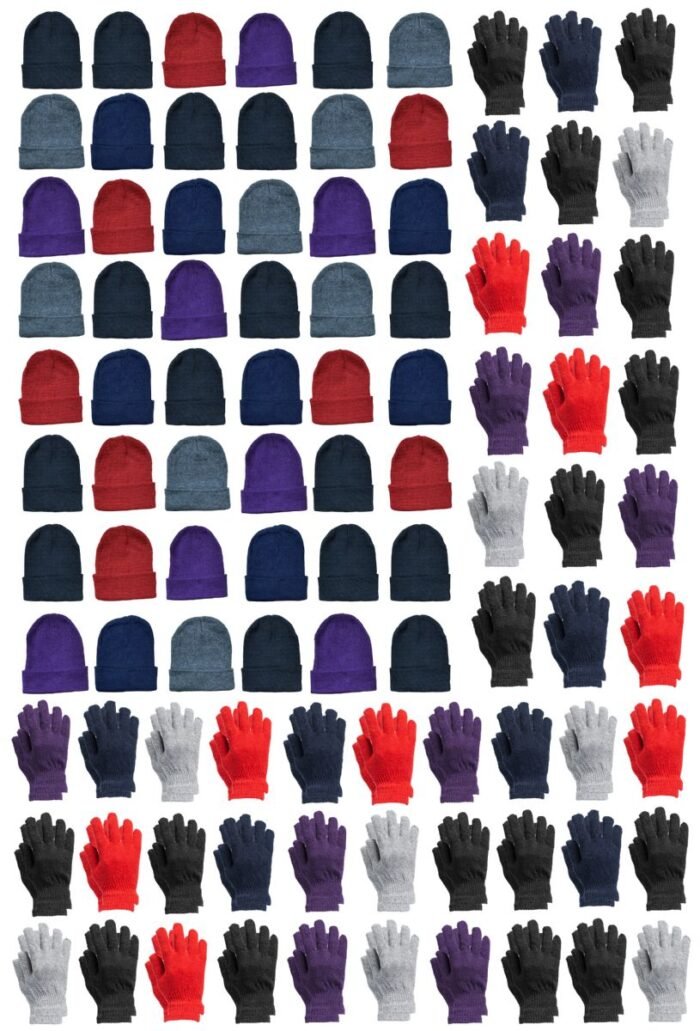 Yacht & Smith Women's 2 Piece Hat And Gloves Set In Assorted Colors
