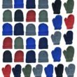 423686.jpg Yacht & Smith Kid's Assorted Colored Winter Beanies & Mittens Set