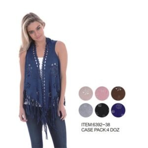 Assorted Laser Cut Vest