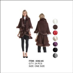425436.jpg Fur Poncho Cape
