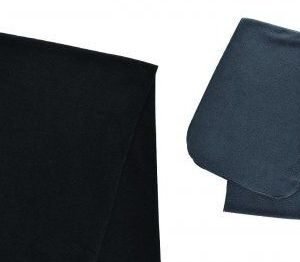 426259.jpg Unisex Winter Fleece Scarfs Black And Grey Assorted