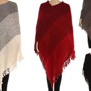 449390.jpg Women's Luxurious Large Thick Striped Pashmina Wrap