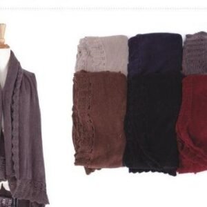 452266.jpg Women's Soft Open Pashmina Shawl Winter Sleeveless Cardigan Vest Warm Knit Shrug