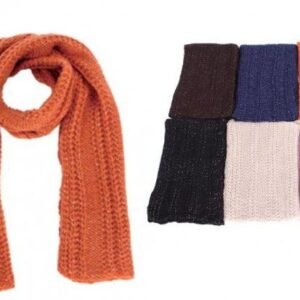 Knitted Infinity Scarf Chevron Knit