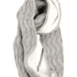 Wool Blend Cable Knit Infinity Scarf W/sherpa Lining Assorted