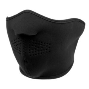 Ski Half Face Mask W/foam & Velcro Closure