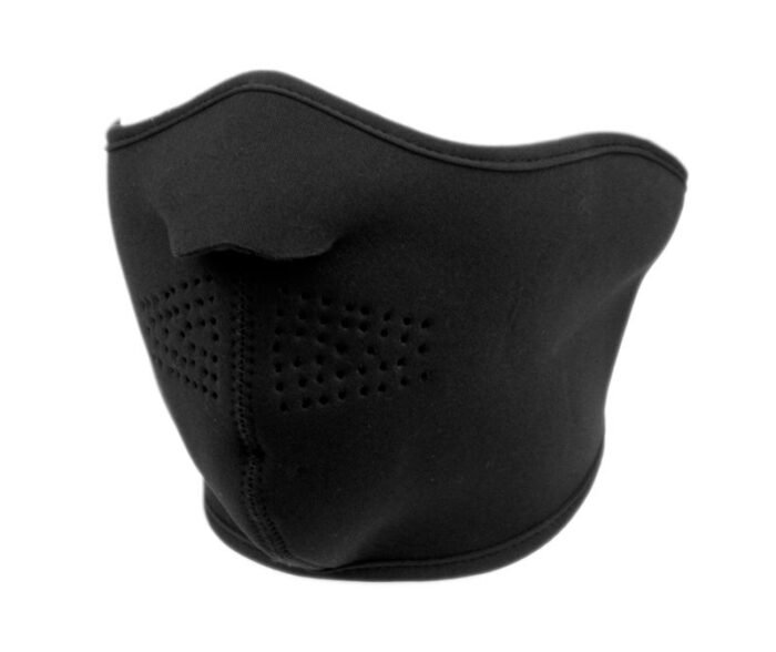 Ski Half Face Mask W/foam & Velcro Closure