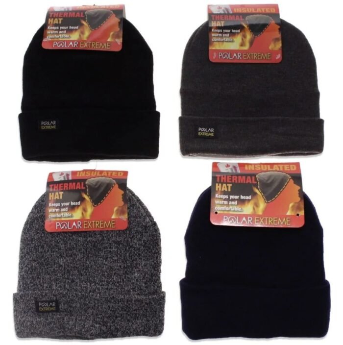 472563.jpg Polar Extreme Heat Men's Knit Cuffed Hat