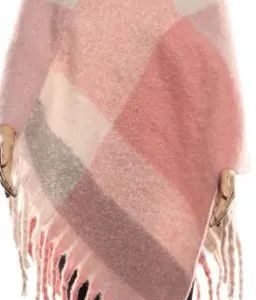 499099.jpg Women's Luxurious Large Thick Plaid Pashmina Wrap