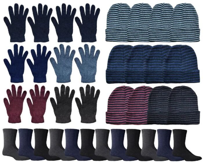 Thermal Socks , Magic Gloves And Beanie Set For Men