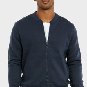 Knocker Men's Fleece Bomber Jacket