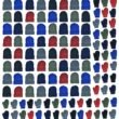 522940.jpg Yacht & Smith Kid's Assorted Colored Winter Beanies & Mittens Set