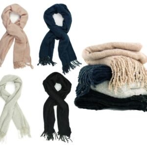 532632.jpg Britt's Knits Stardust Oversized Marbled Scarves With Fringe Ends