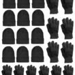 534111i_89588461.jpg Yacht & Smith Unisex Warm Winter Hats & Glove Set - 2 Piece