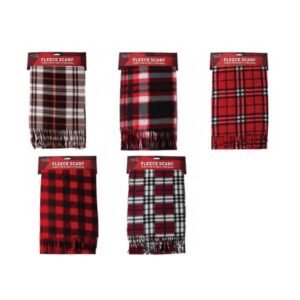 Multi Color Winter Fleece Scarf 150 X 25 cm