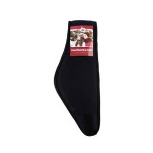 Soft Black Color Winter Fleece Head Band Earmuff