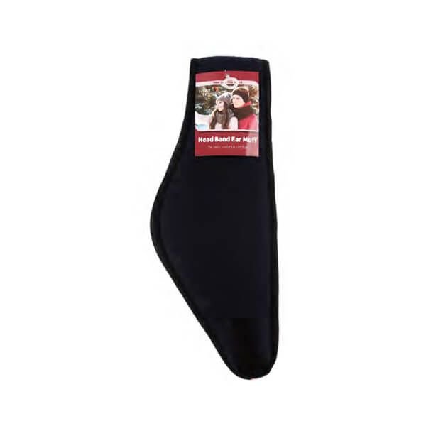 542877.jpg Soft Black Color Winter Fleece Head Band Earmuff