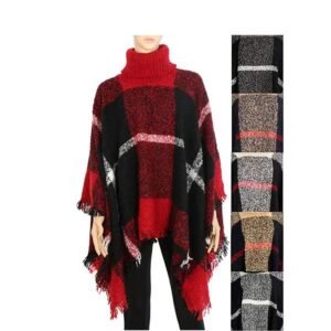 547393.jpg Women's Pullover Sweaters Oversized Turtleneck Sweaters Poncho High Neck Loose Shawl Wrap