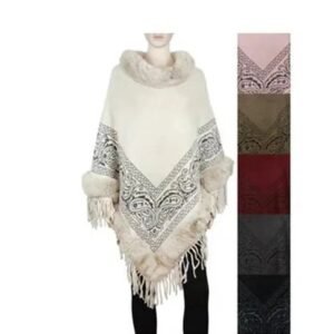 Women's Oversized Poncho Loose Shawl Wrap