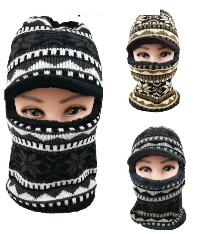 553793.jpg Ski Mask Winter Snowflake Design