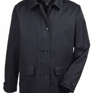 Men's Twill Coat - Black Only