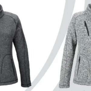 563950.jpg Ladies Peak Sweater Fleece Jacket Assorted Colors And Sizes