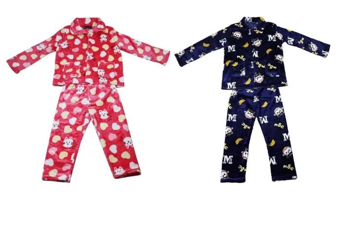 574585.jpg Kids Fleece Pajama Set