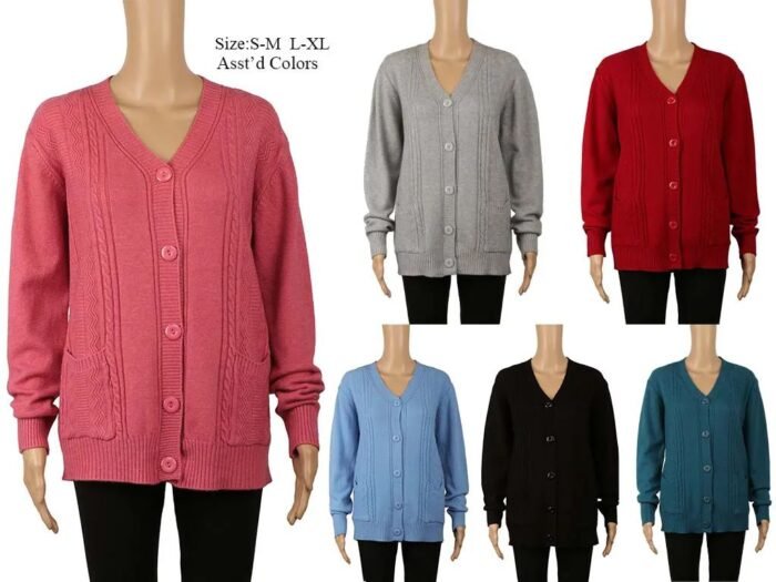 575328.jpg Woman Button Up Cardigan