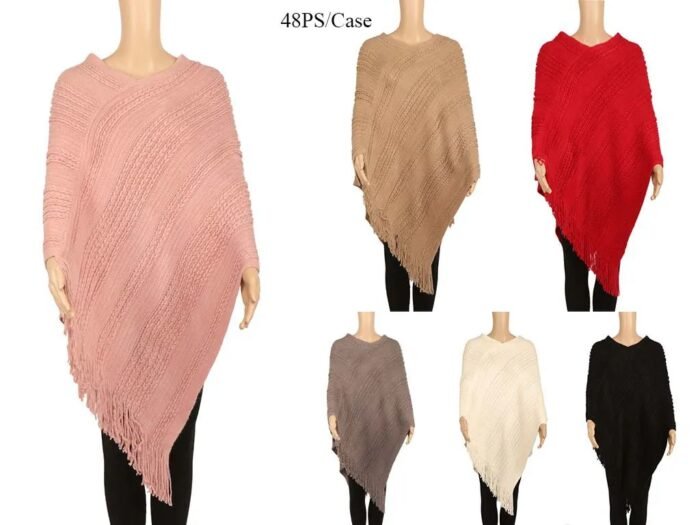 575344.jpg Woman Poncho Scarf