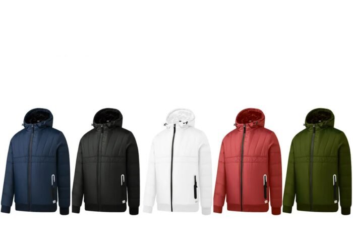 577861.jpg Men's Puffer Jacket With Fur Lining