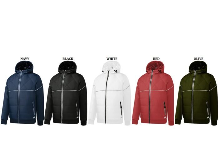 577888.jpg Men's Puffer Jacket With Fur Lining