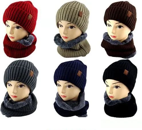 Women Winter Hat & Scarf Set