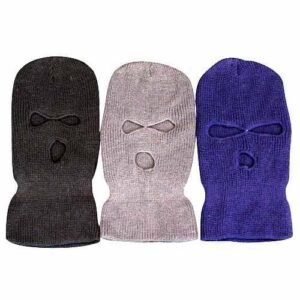 Knit Ski Mask Assorted Colors