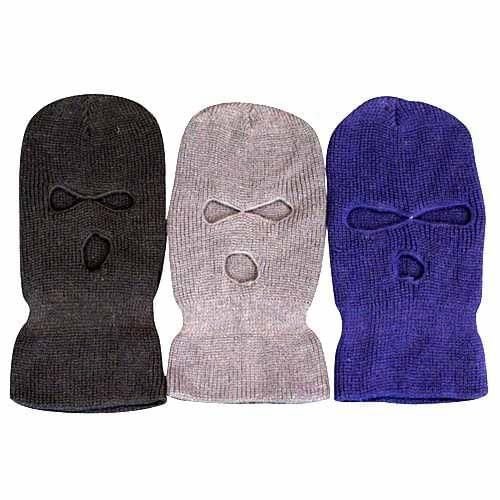Knit Ski Mask Assorted Colors