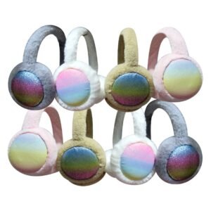 Rainbow Earmuffs - 6 Assorted Colors