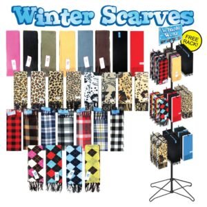 Winter Scarf 216 Pc Display