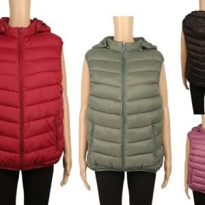 Sleeveless Puffer Jacket For Women